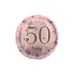 Picture of AGE 50 PINK FOIL BALLOON 18 INCH